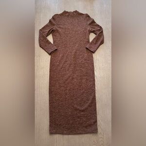 LaPrima Italy Knit Midi Dress – Wool Blend - Size S/38/4-6